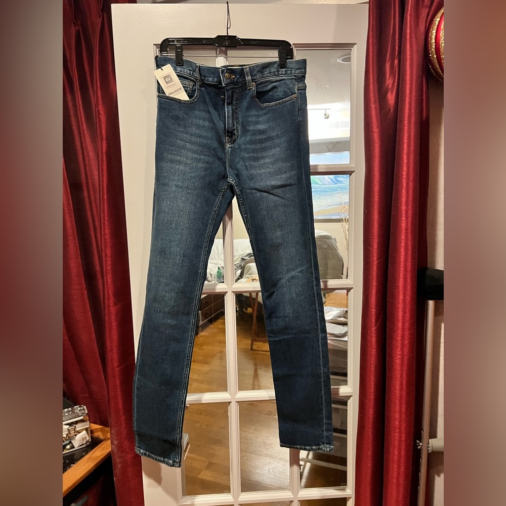 Zadig & Voltaire Skinny Jeans Blue 32x33 NWT